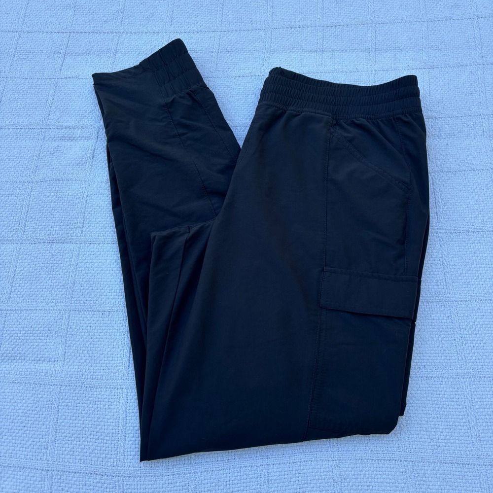 Women's 10 THE NORTH FACE Black Lightweight Hiking Outdoor Cargo Joggers Pants